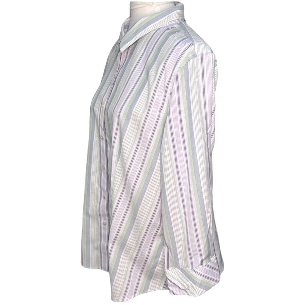 Talbots Wrinkle Resistant Button Down Blouse - image 4